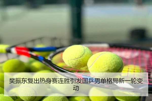 樊振东复出热身赛连胜引发国乒男单格局新一轮变动